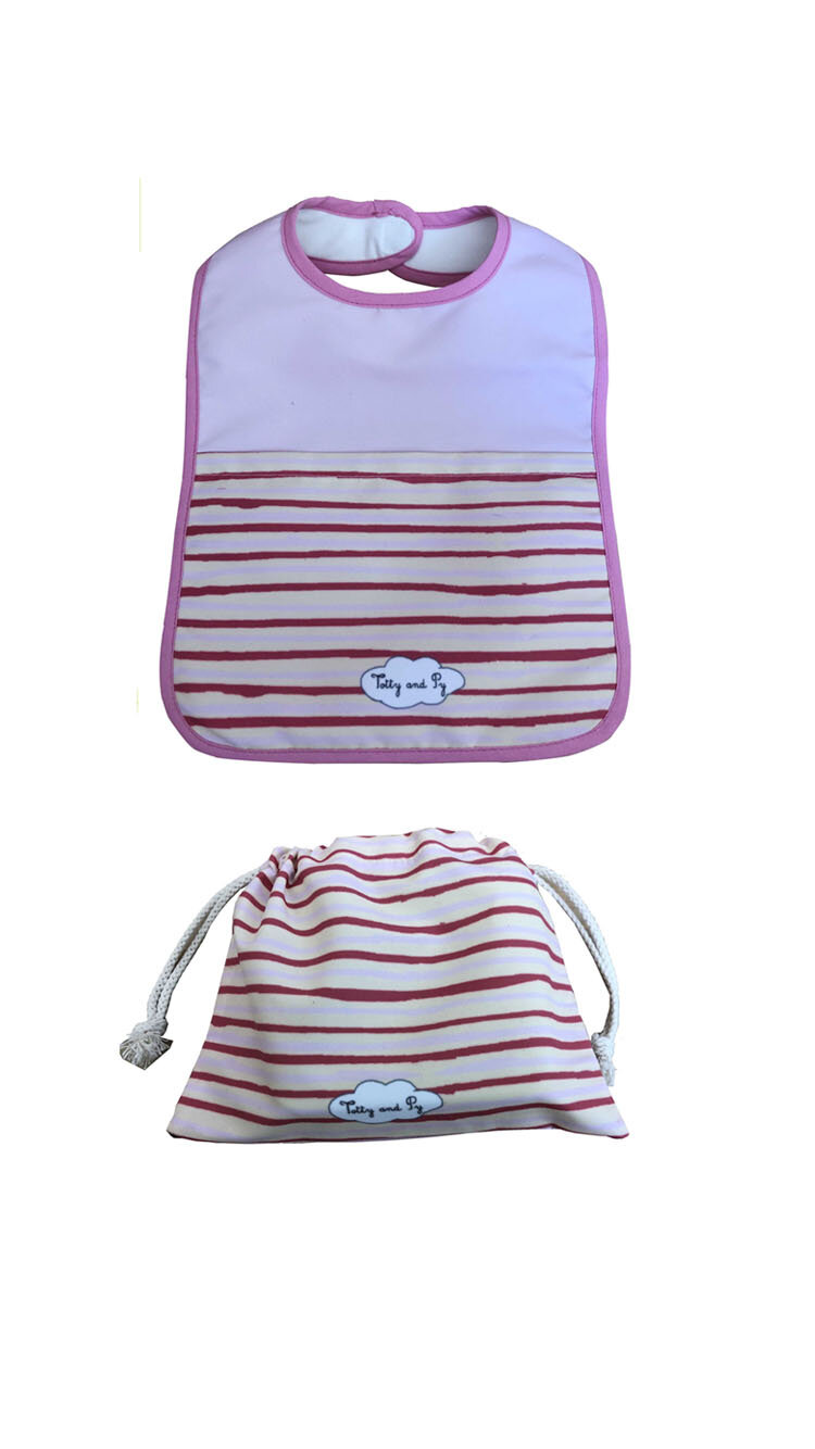 Pink waterproof hand drawn gift set