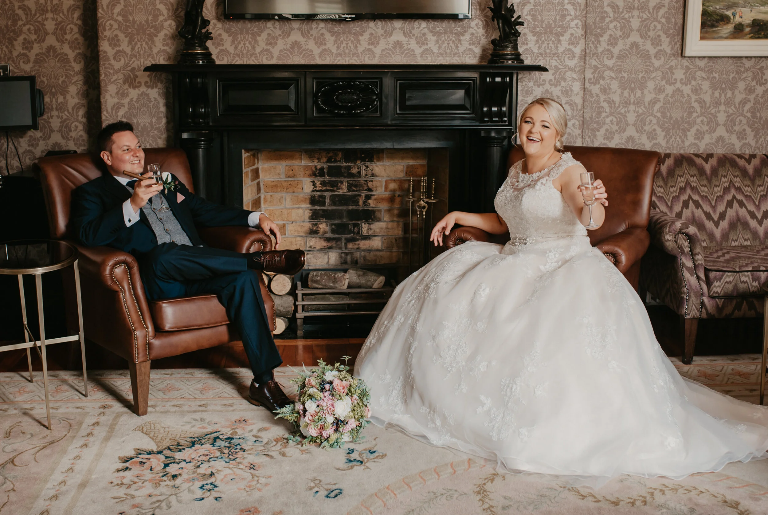 CHRIS + SHARON // BELMONT HOUSE HOTEL // BANBRIDGE