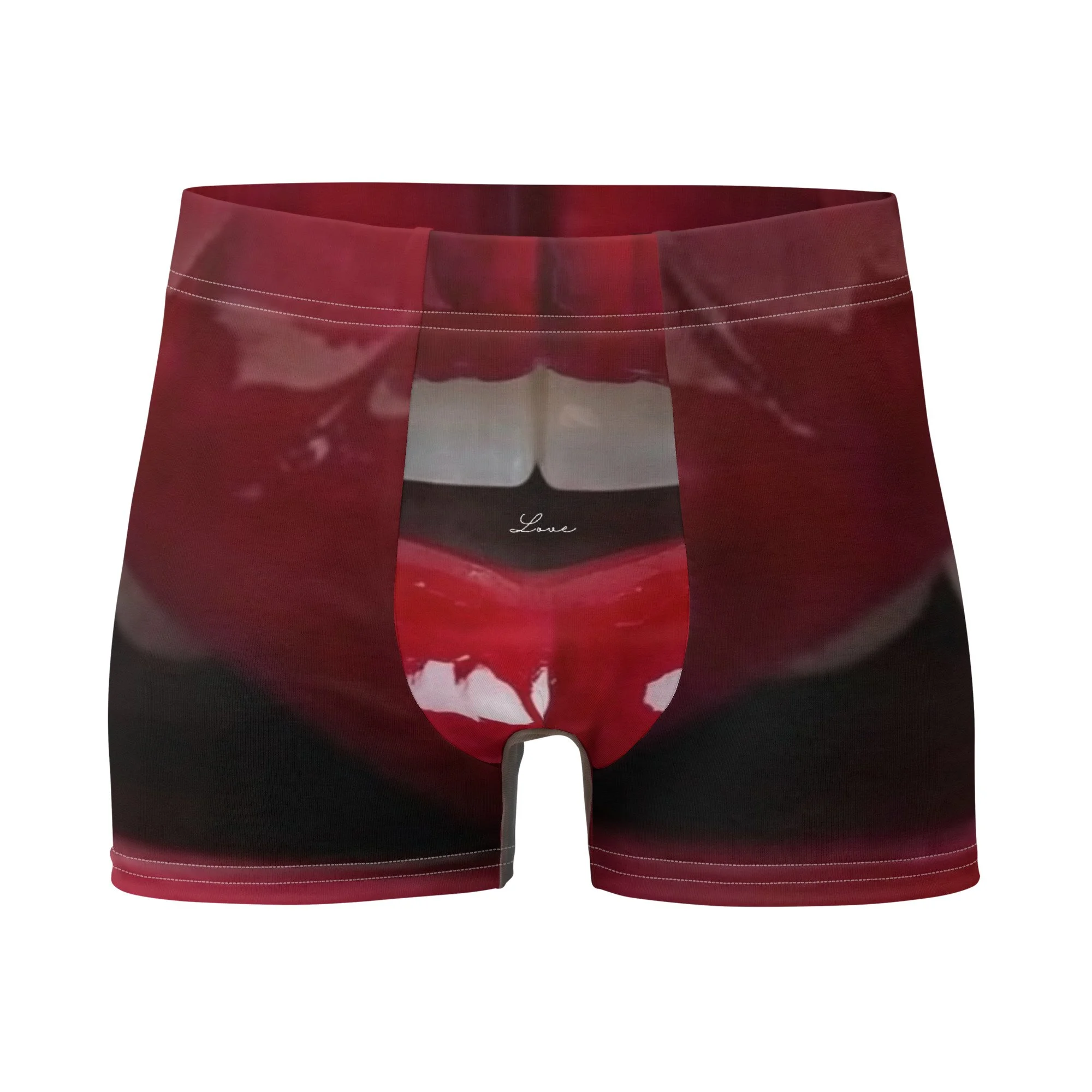 AERYNA LOVE Men Luxury Red Stretch Boxer Short