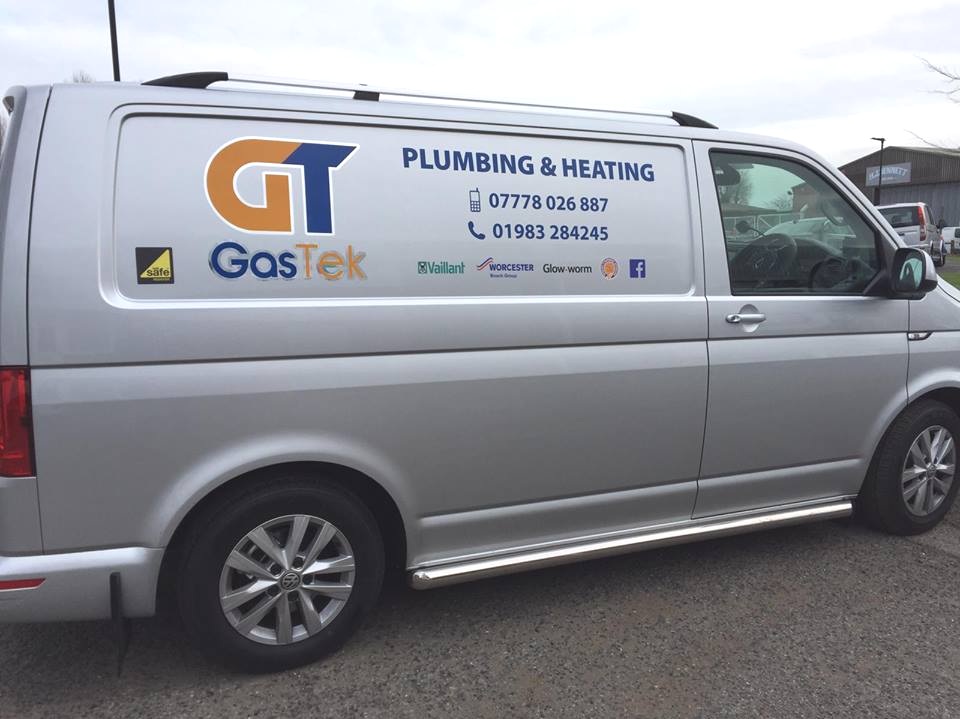 GT Plumbing &amp; Heating van side view