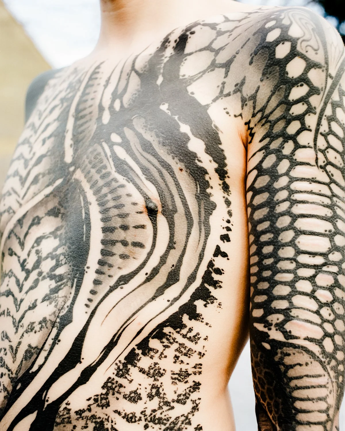 Michael, in his garden