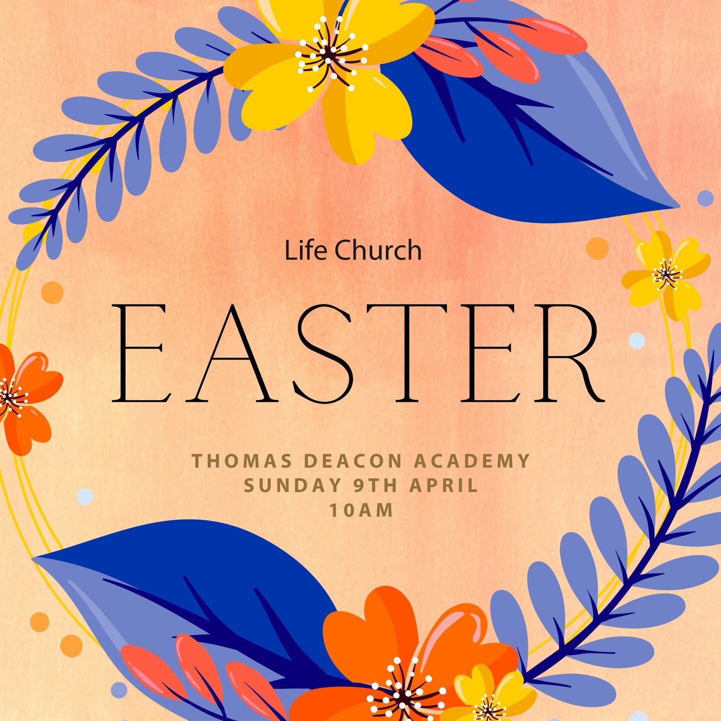 EASTER //Come to our all-age Easter celebration, a special time each year when we as Christians celebrate the resurrection of Jesus. We will sing songs together, read the bible and even see those stories acted out! Plus stay at the end for refreshmen