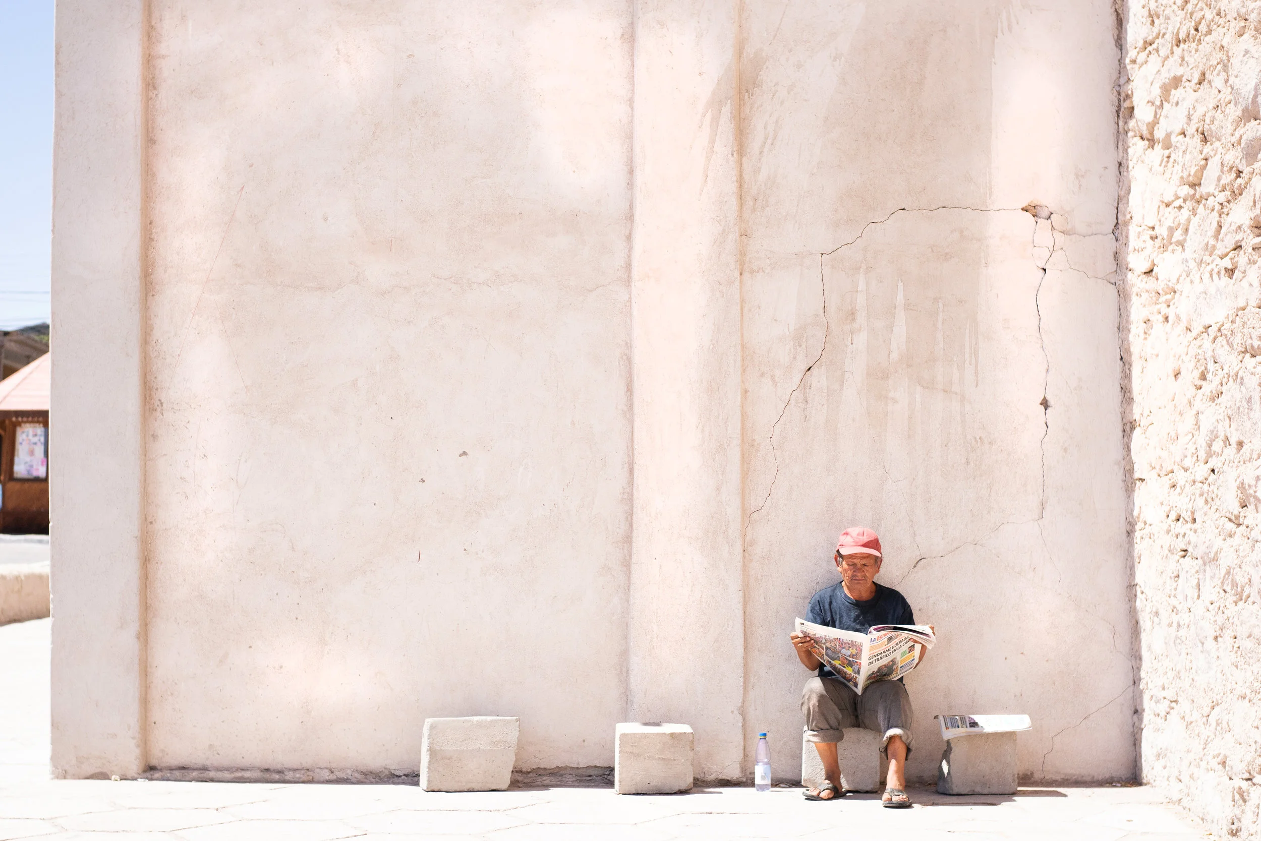Desert Man in Pica, Chile