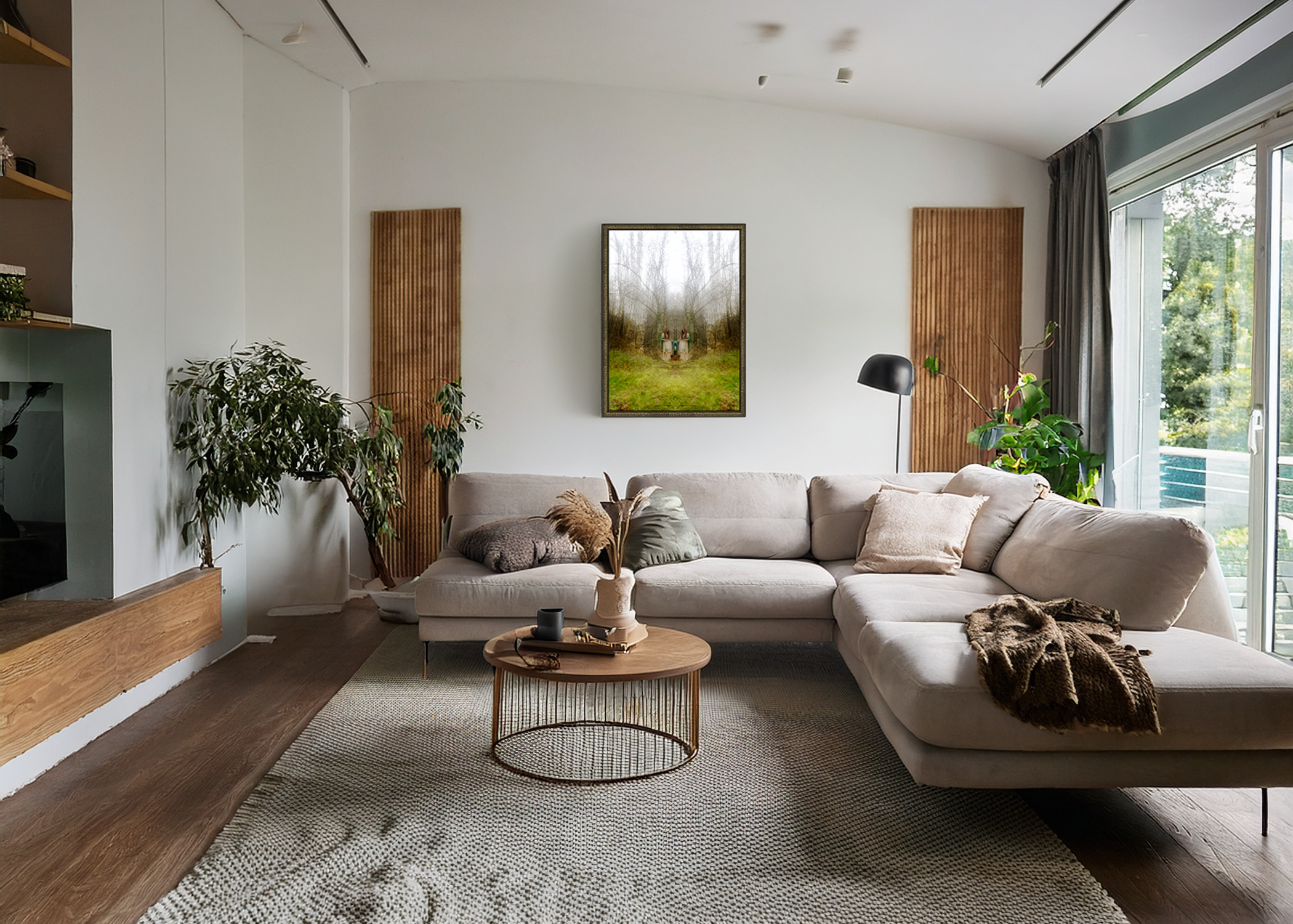 Pan's Nymph Fractal Portal Livingroom Mockup.png