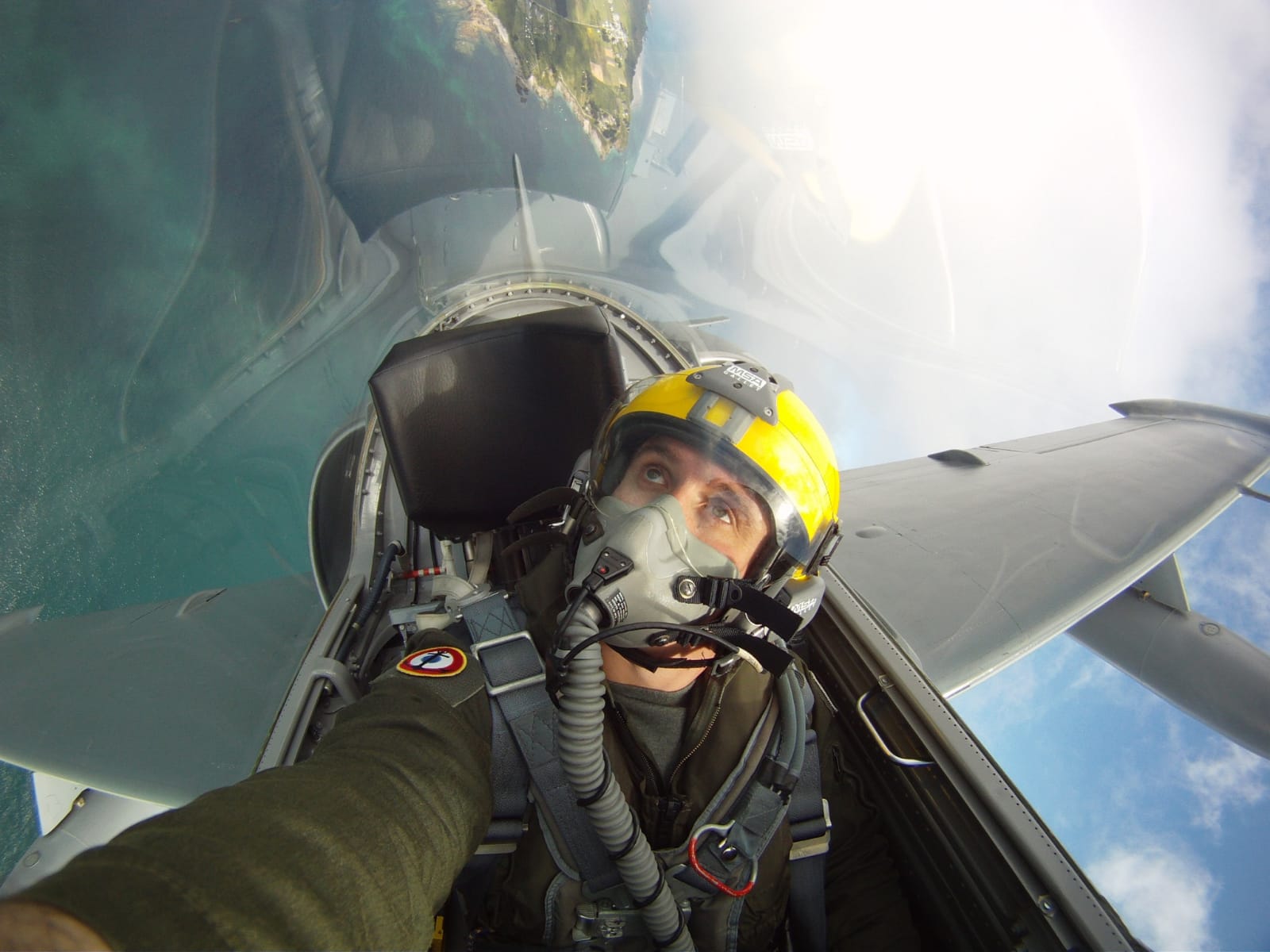 Maxime XX, Pilote aéronaval