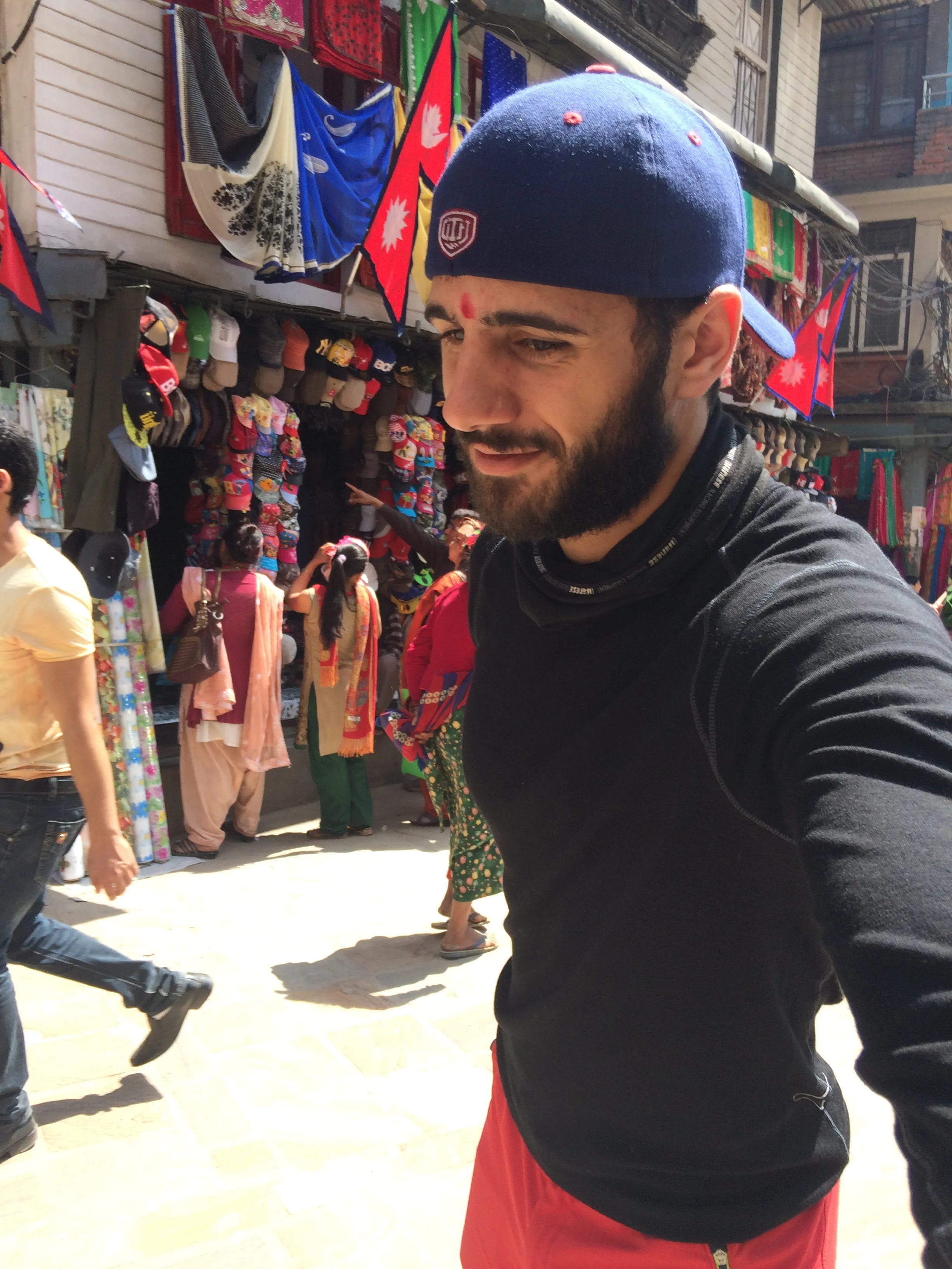 Tahar Manaï, Kathmandu Avril 2015