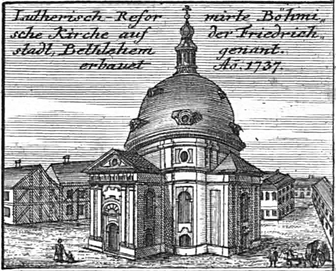  Die Bethlehemskirche 1757     