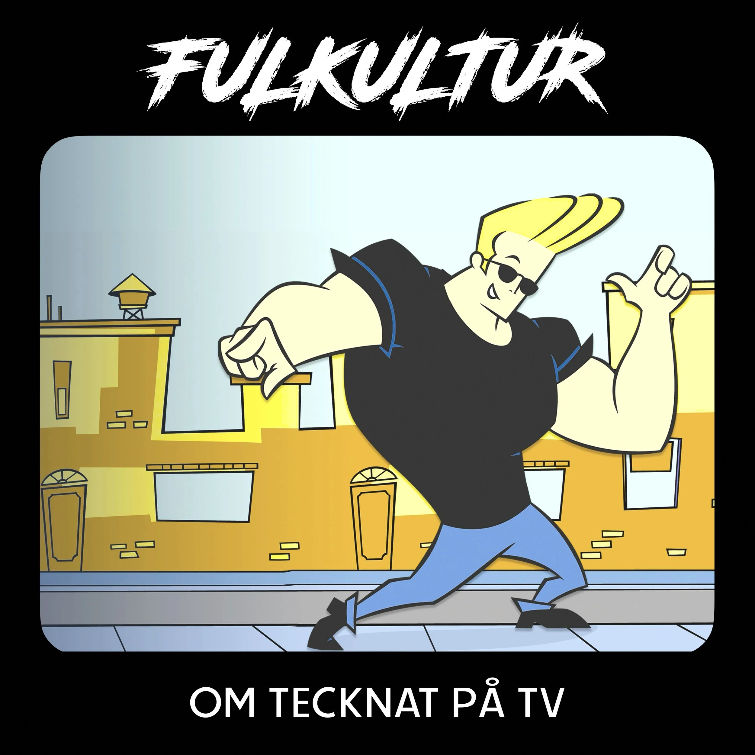 Om tecknat på tv