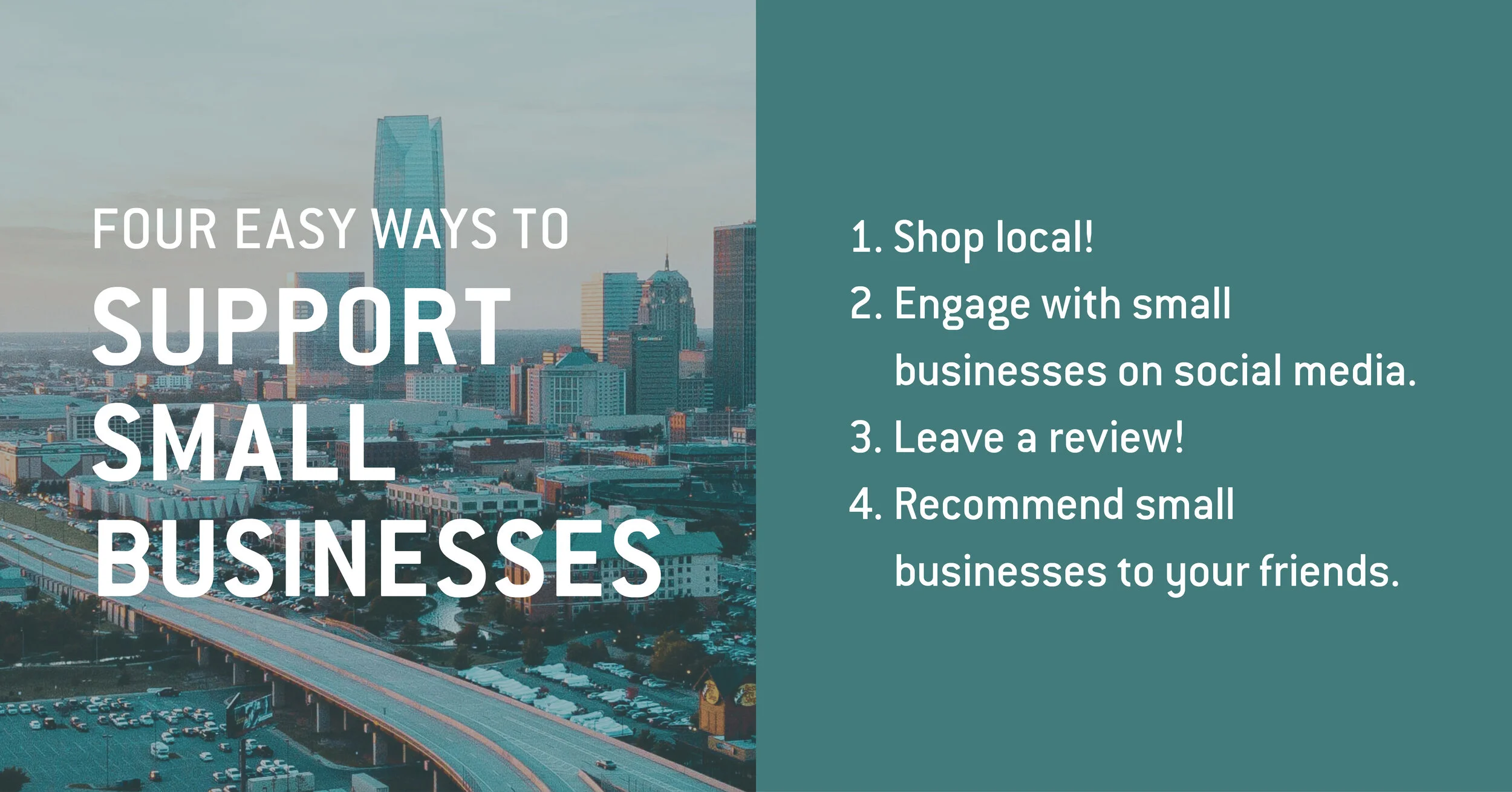 4 Ways to Support Small Businesses
