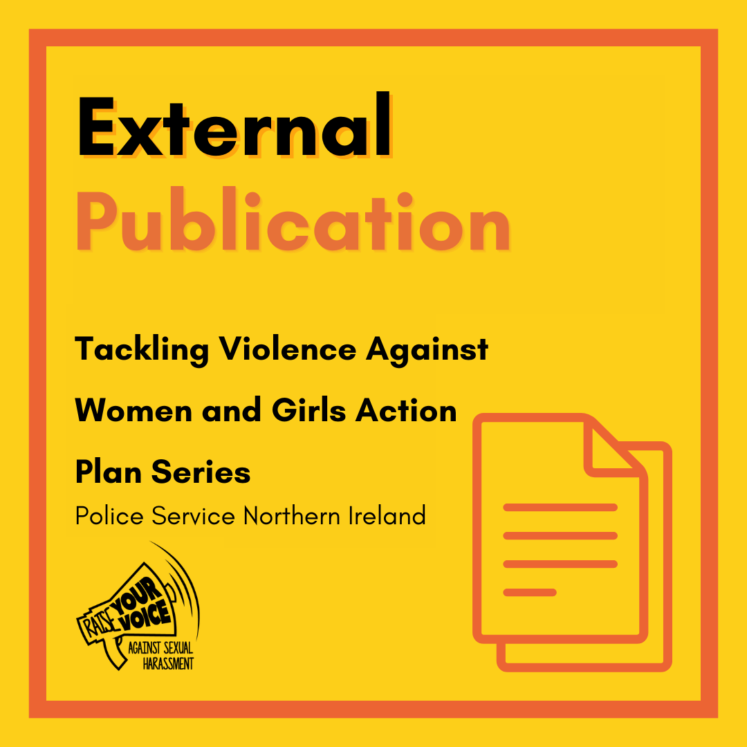  PSNI – Tackling Violence Against Women and Girls Action Plan Series