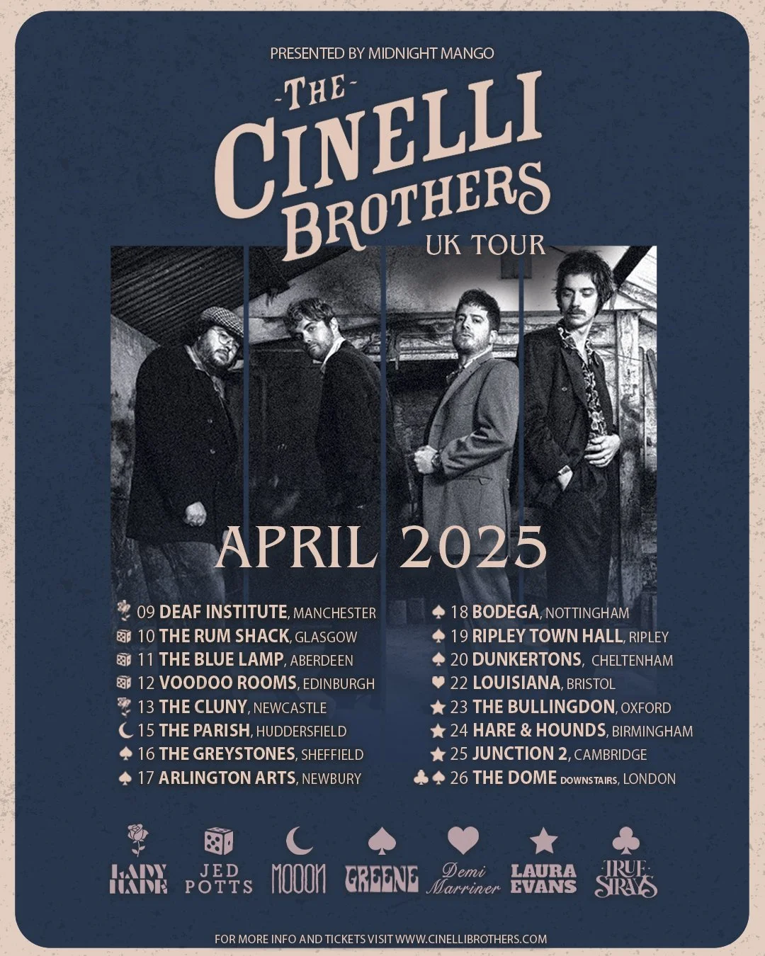 Cinelli Brothers Tour