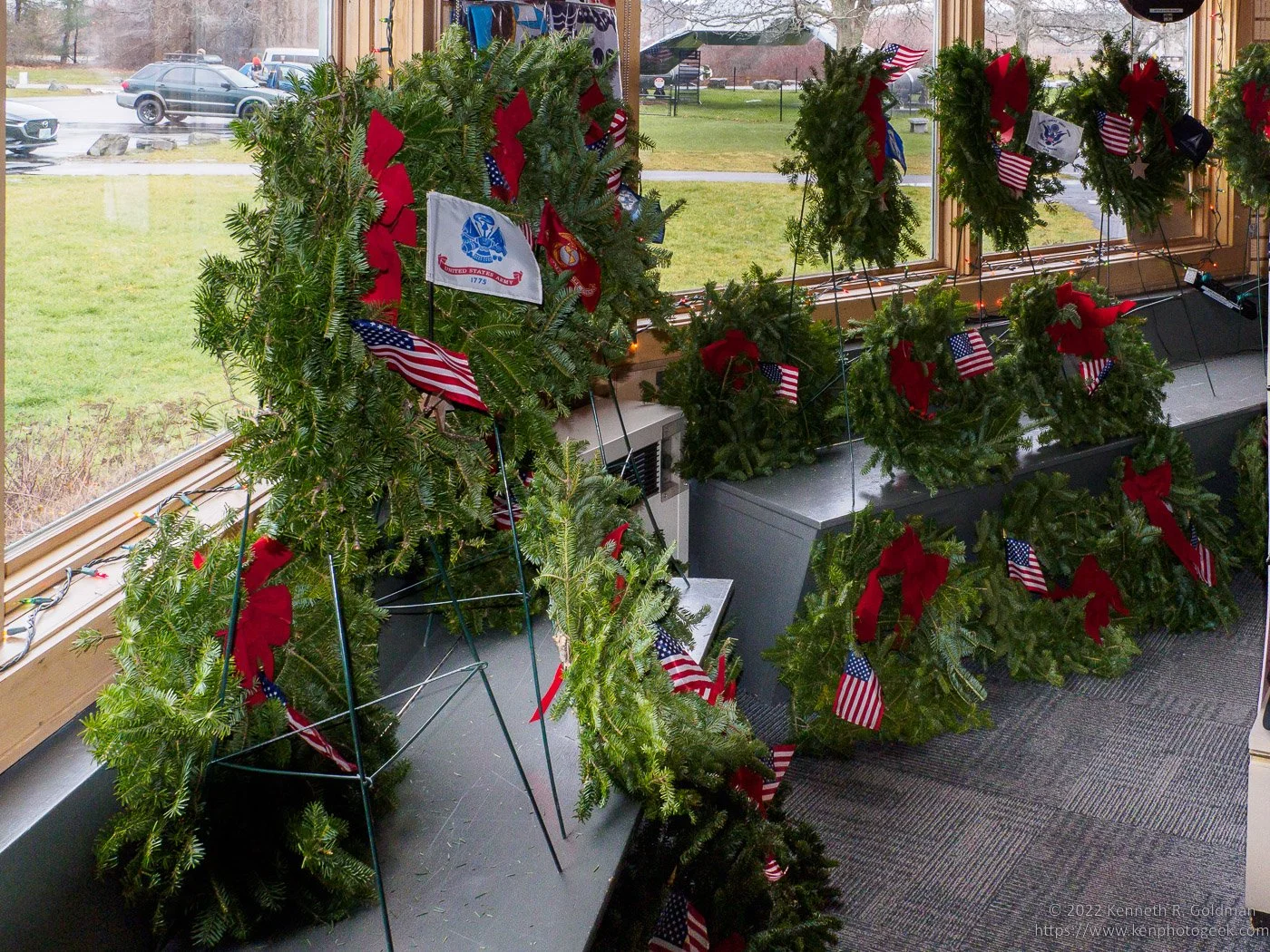 Ken Goldman Wreaths Across America 2022 — USS Albacore