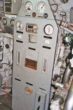 Distilling unit control panel