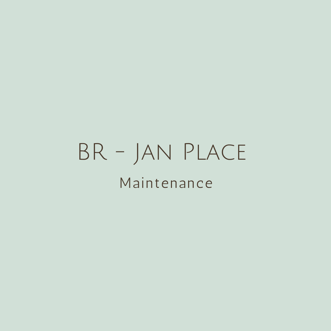 ❈ BR - JAN PLACE - FALL C/U