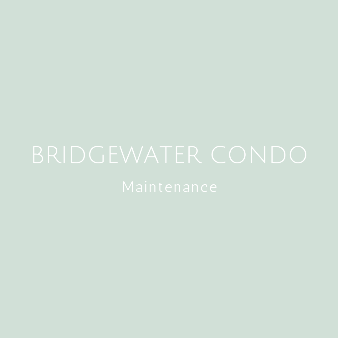 ❈ BRIDGEWATER CONDO