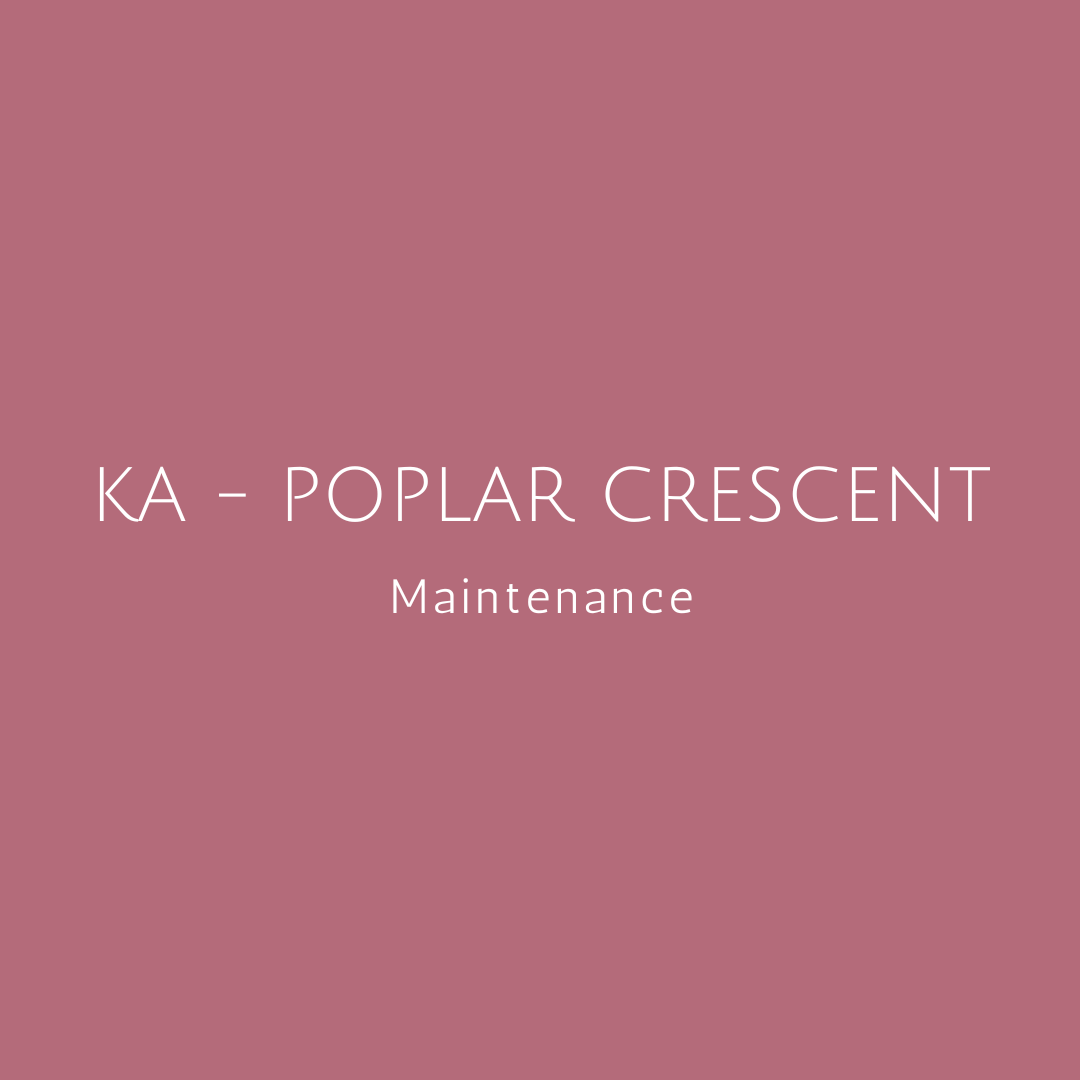 ✫ KA - POPLAR CRESCENT