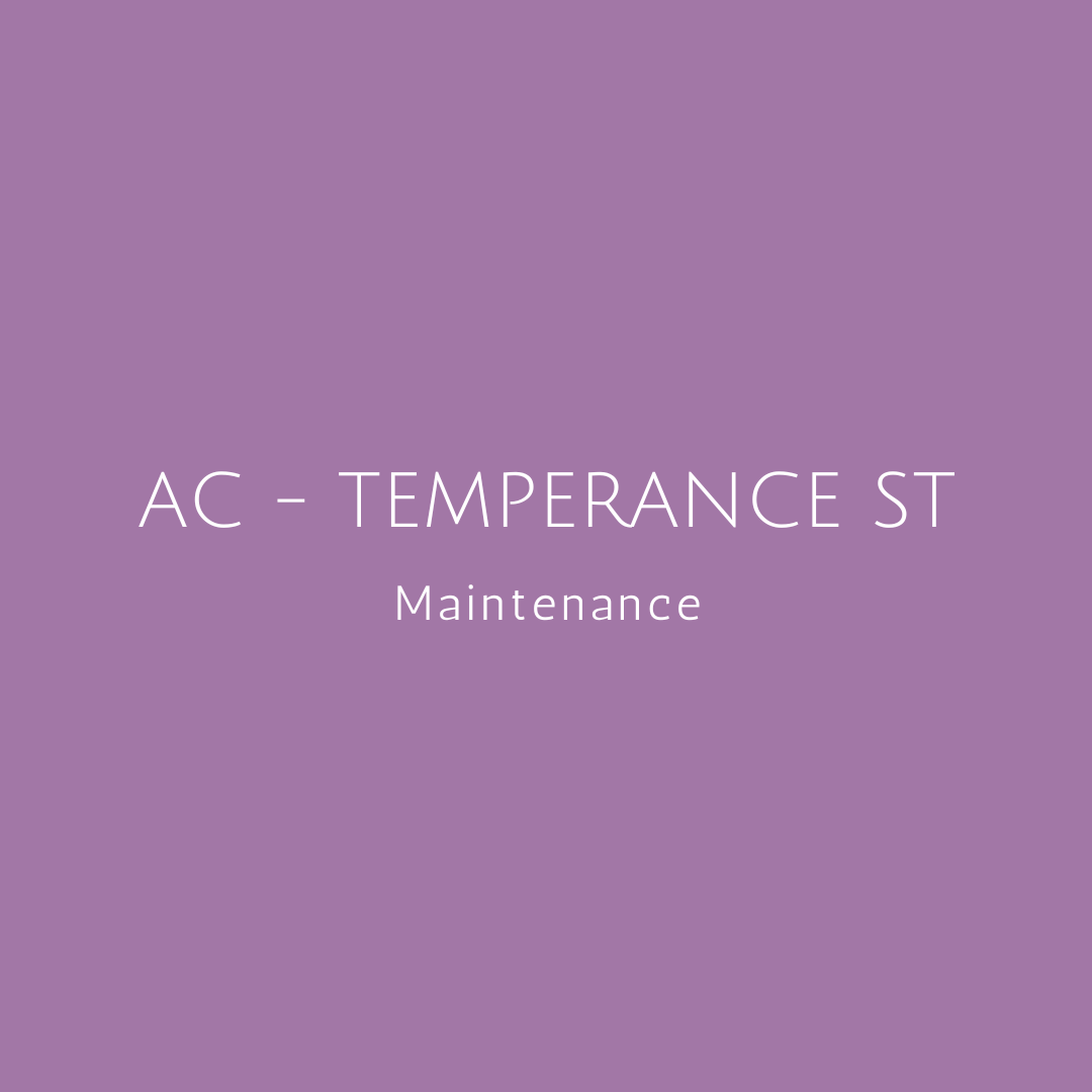 ✺ AC - TEMPERANCE ST - FALL C/U
