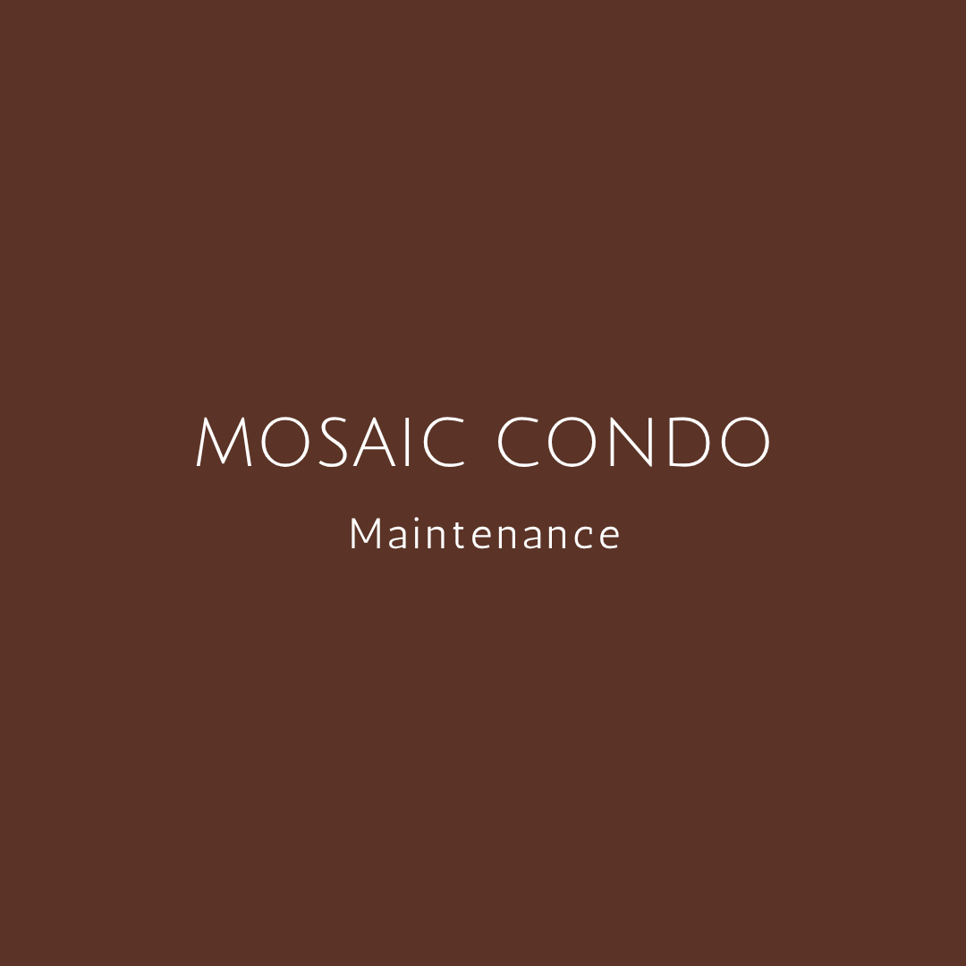 ✫ MOSAIC CONDO - SPRING CU