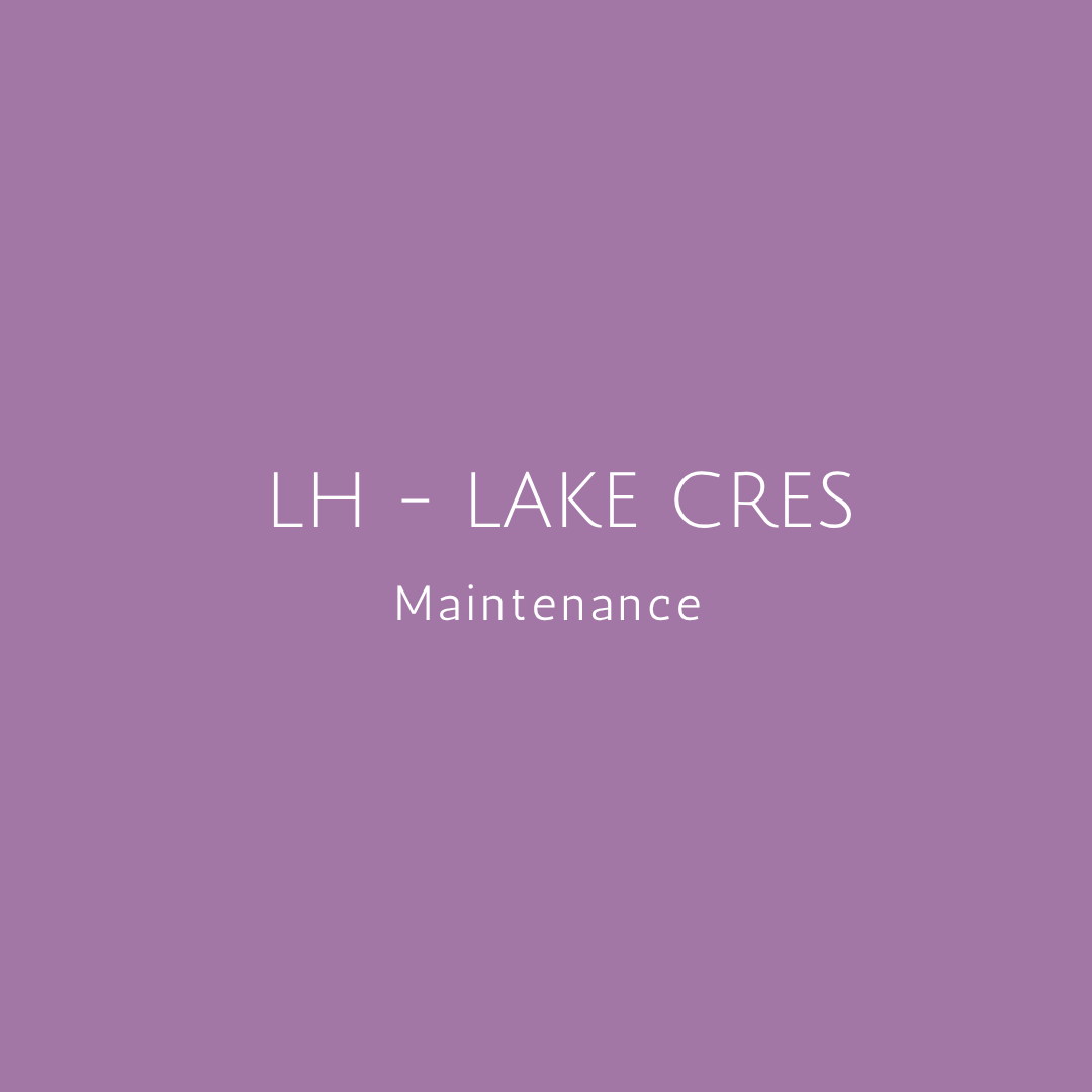 ❀ LH - LAKE CRESCENT - SPRING CU