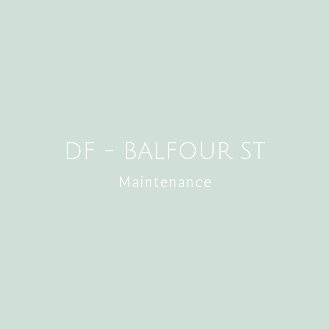 ✿ DF - BALFOUR ST