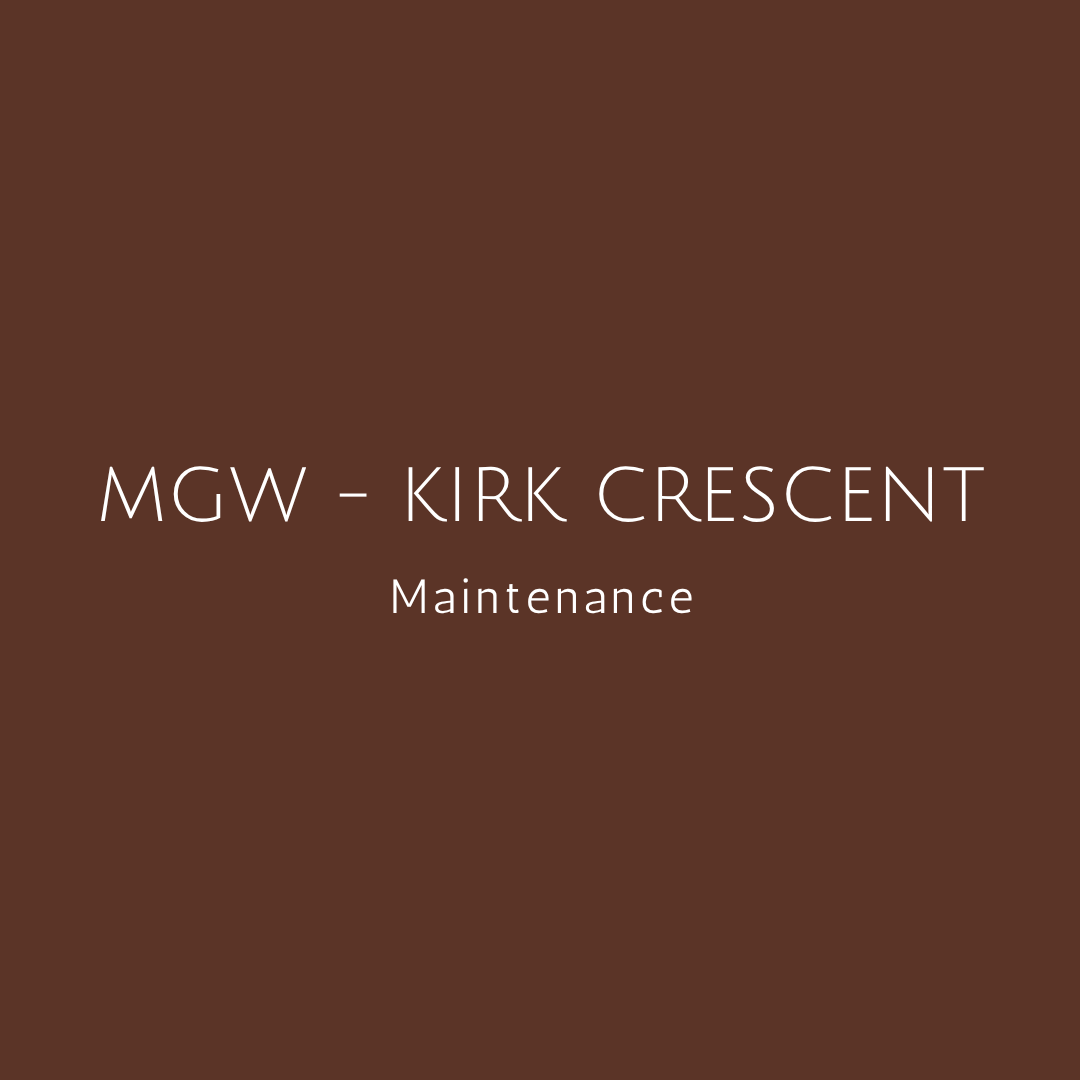 ❀ MGW - KIRK CRESCENT