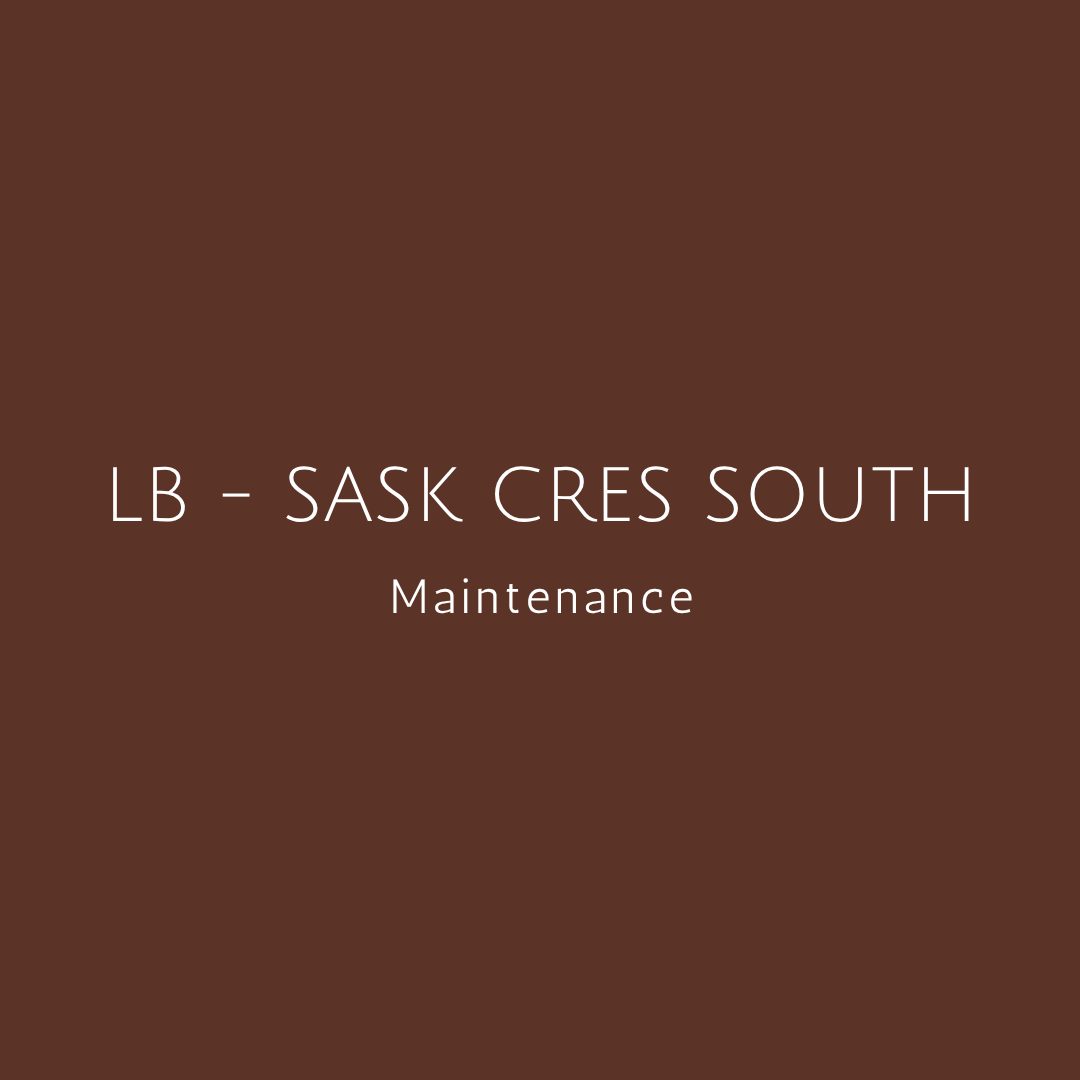 ❂ LB - SASK CRES SOUTH