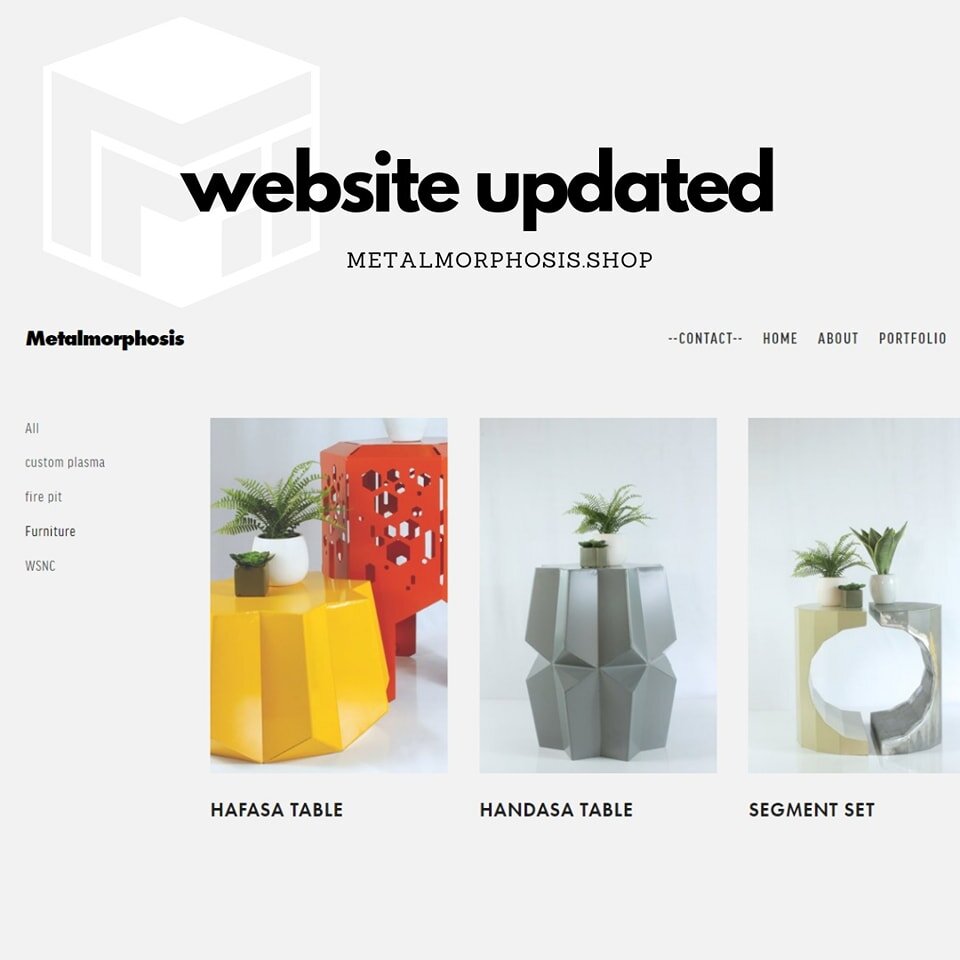 Our website has been updated with our newest products! Take a look. http://www.metalmorphosis.shop or link in bio.

#winstonsalem #wsnc #dtws #piedmonttriad #northcarolina #metalfabricators #highpoint #highpointfurniture #thomasvillefurniture #greens