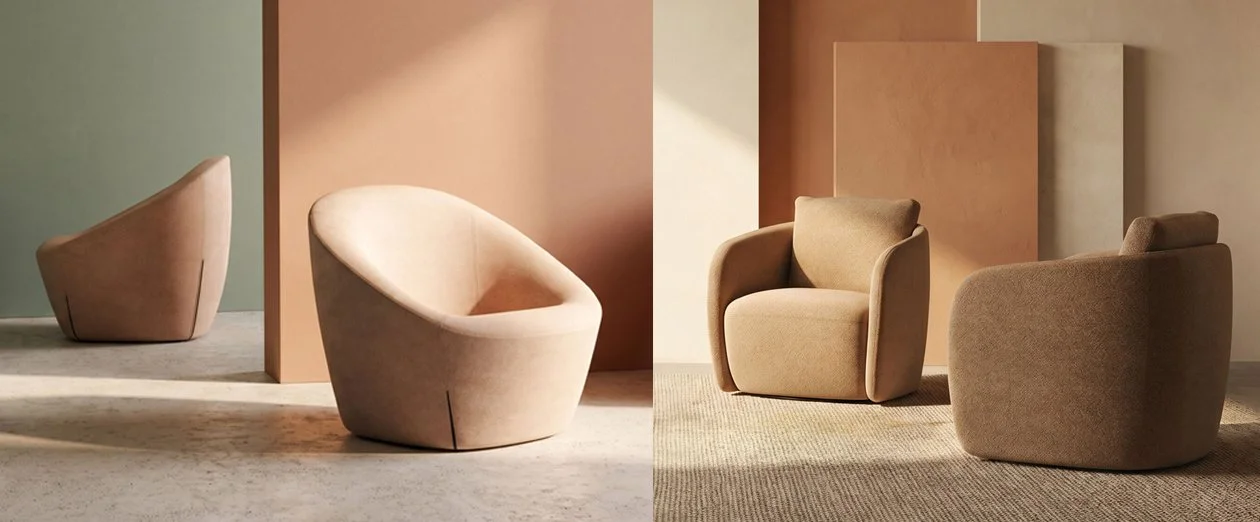 LUCY + NYA LOUNGE SEATING FROM BOSS DESIGN