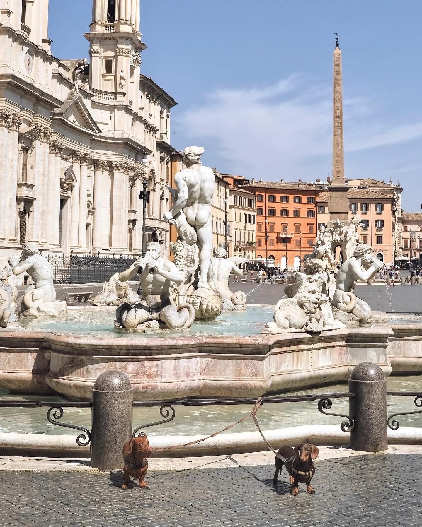 Out and about on a sunny morning

#buongiornoroma #visitrome #piazzanavona