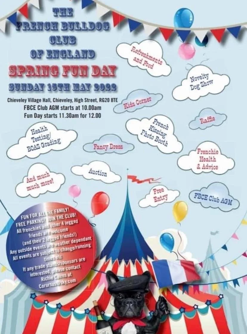The French Bulldog Club of England Spring Fun Day