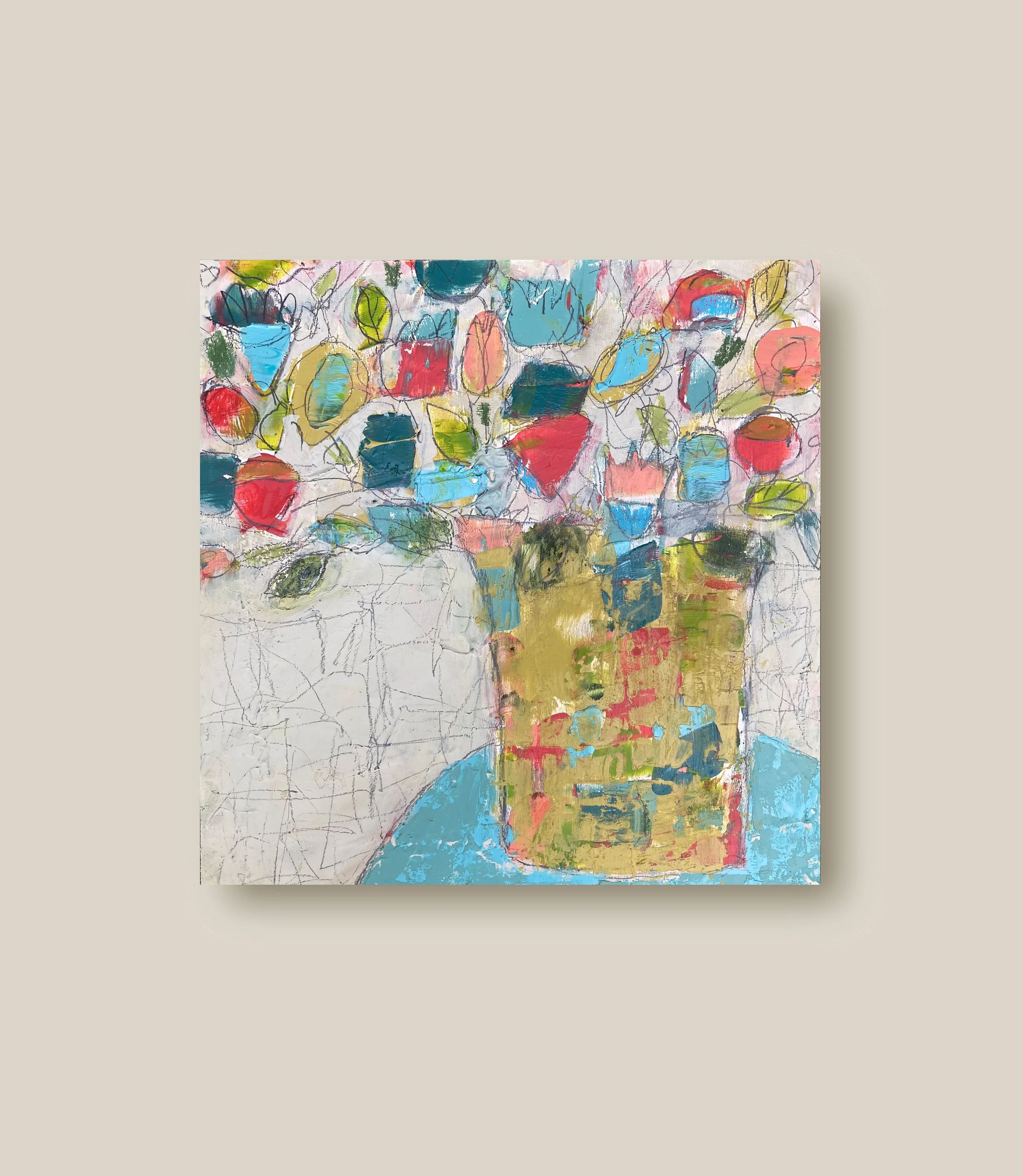 Mid Century Floral