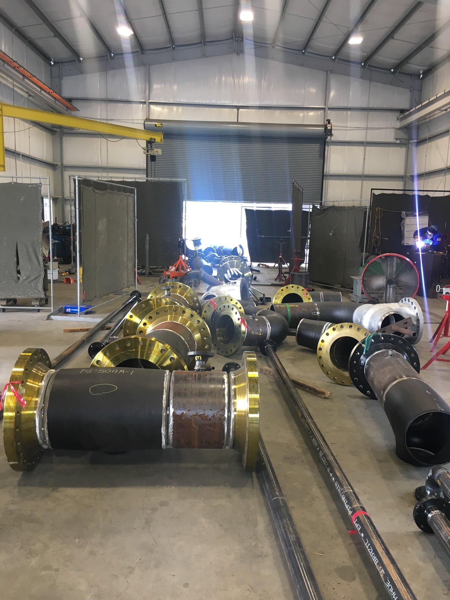 Pipe Fabrication Services Louisiana Steel Fabrication Services — PIPE