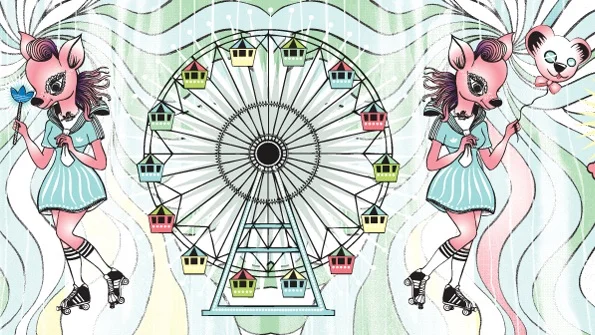 Adidas Originals White Space illustrations