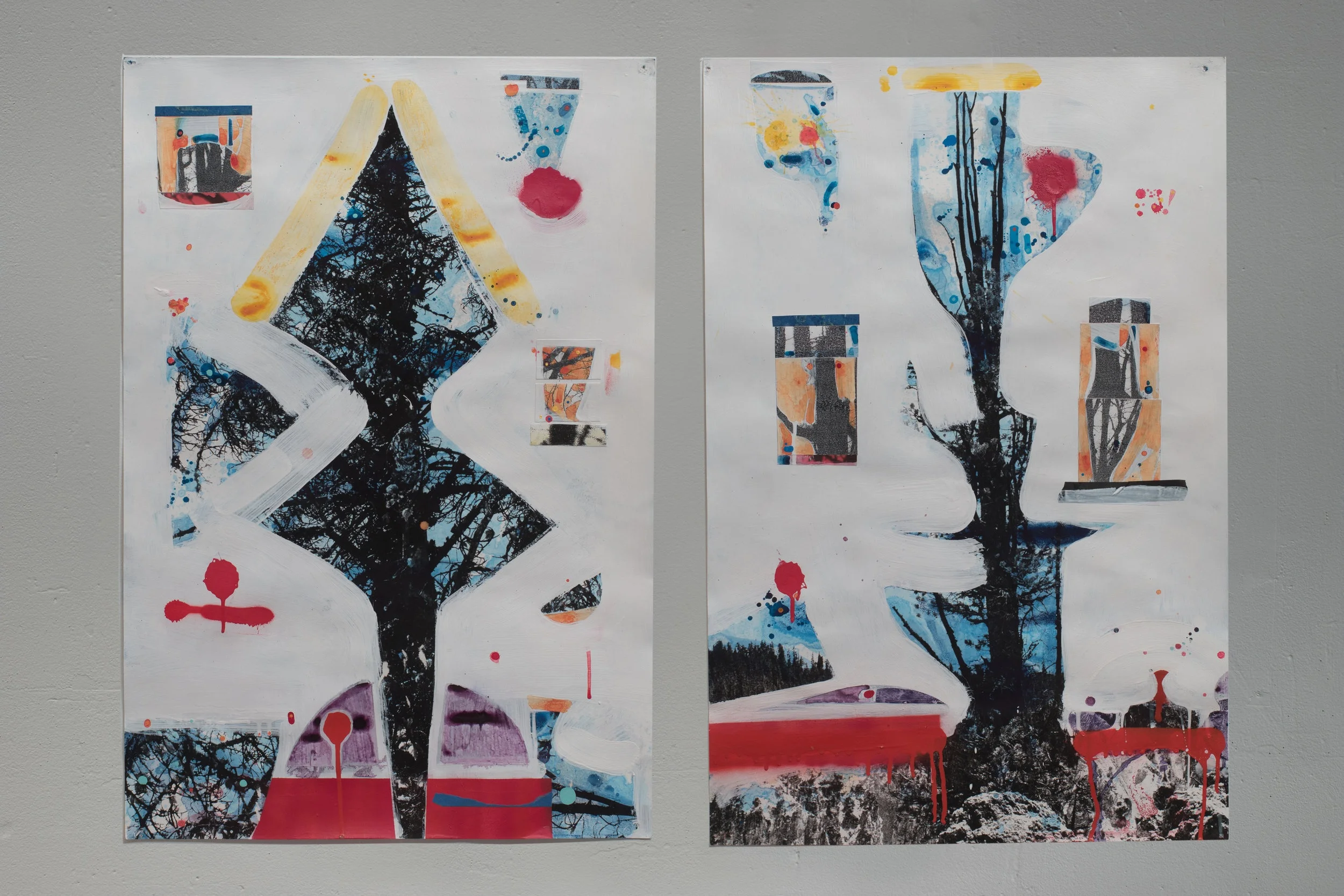 Arboretum: Untitled Diptych 1