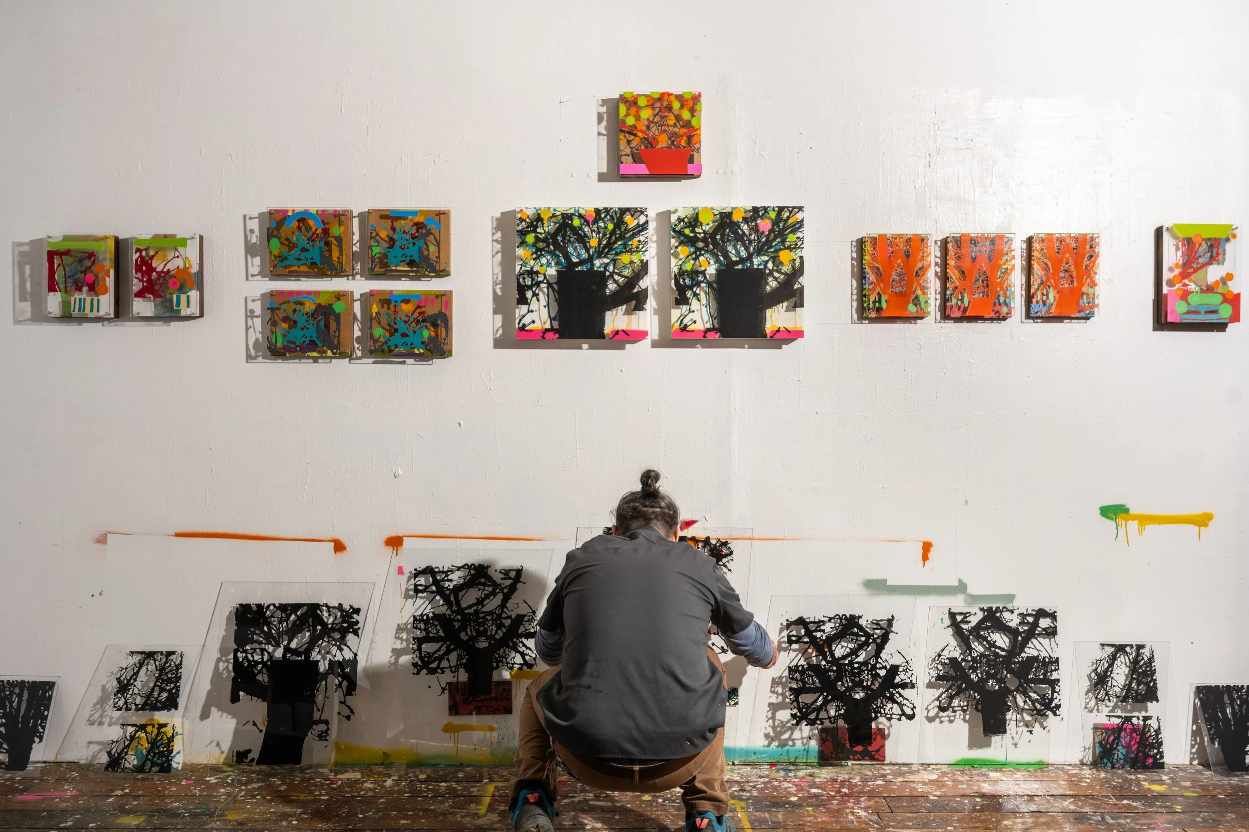 In the Studio: Playing with shadows 