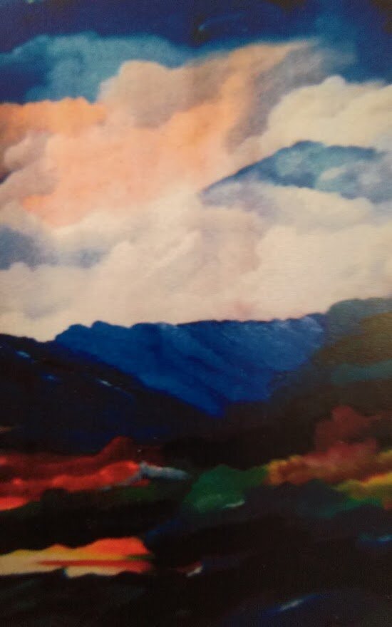 "IMAGINE" 36x48x1.75 Acrylics on Gallery Canvas SGLX