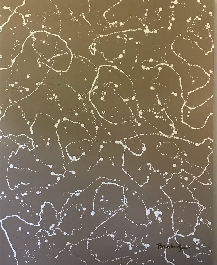 "PEARLS OF HOPE" 60x48x1.5" Acrylics on Gallery Canvas SGLX