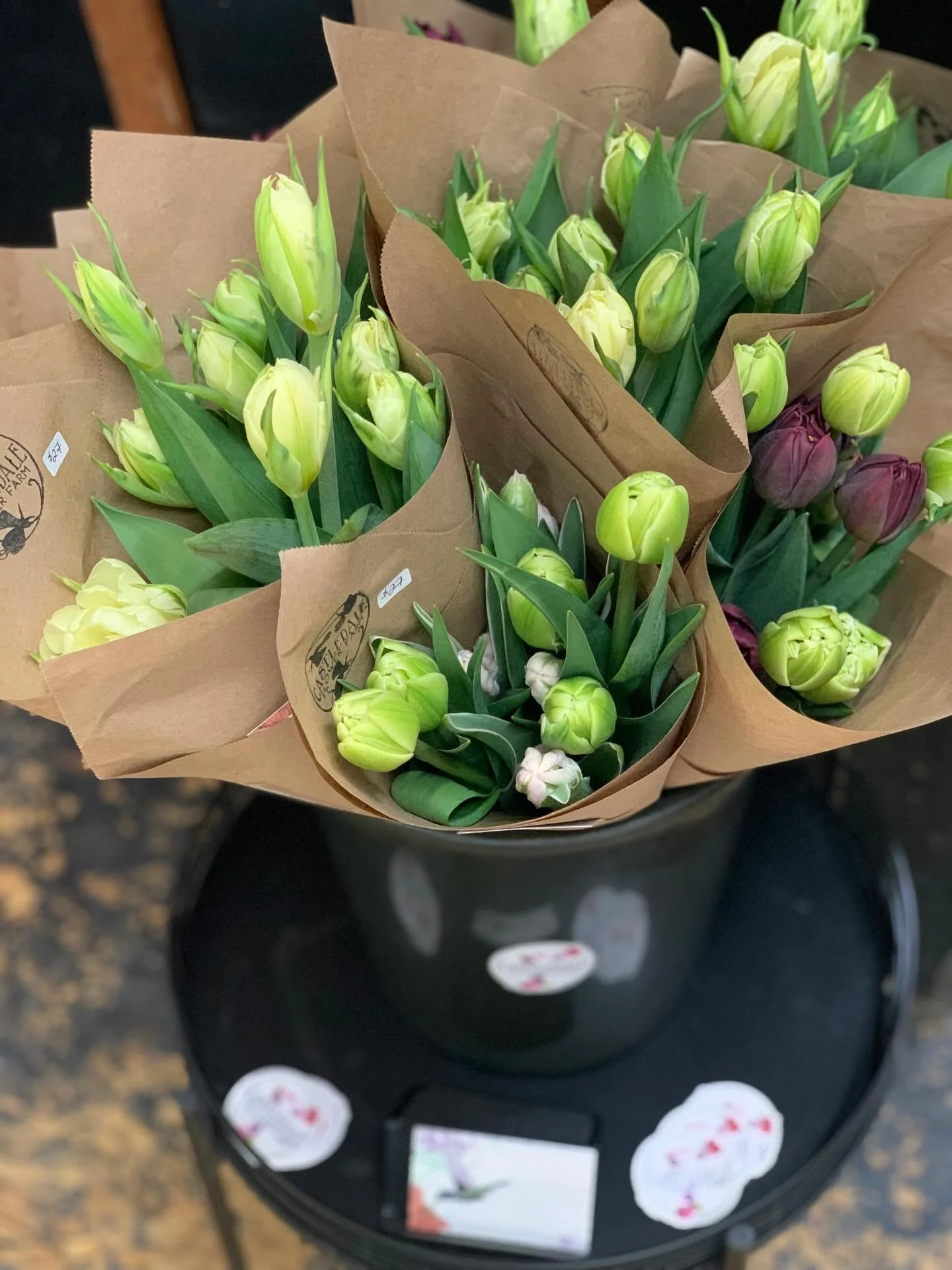 Tulips hit the streets this week! Find them this weekend at your favourite shops⬇️
@daleybreadbakery 
@ethoscafe.golden 
@hopkinsharvest 
Great to be back working with the best retail partners a girl could ever have! &hearts;️🌷