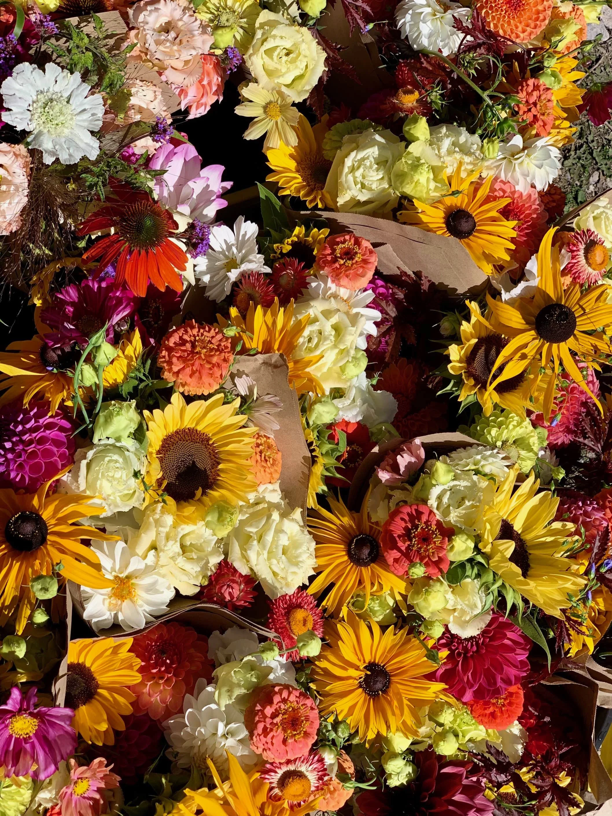 Summer Mini FLOWER SUBSCRIPTION August Four Weeks