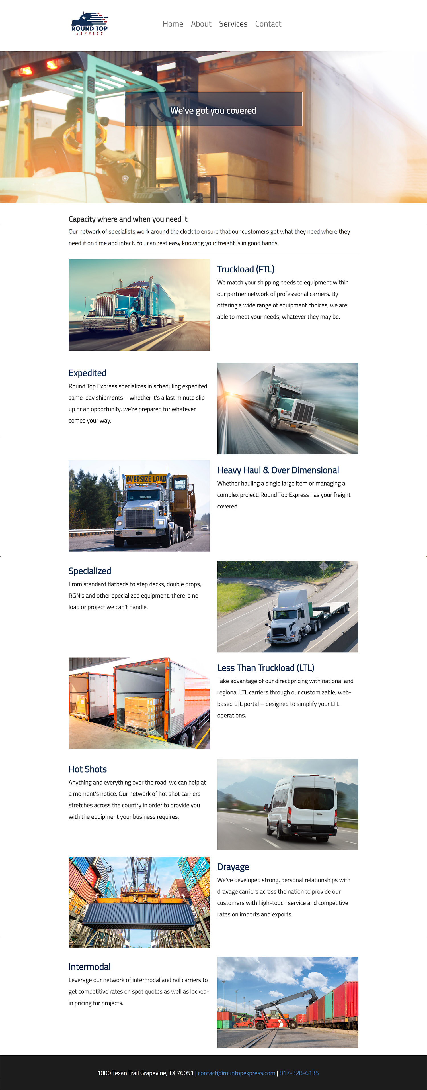 Round Top Express Website.jpg