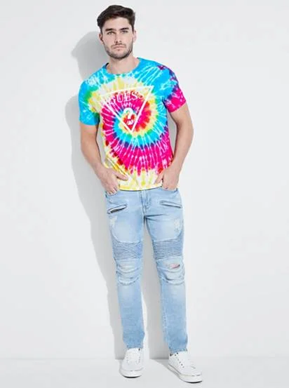 guess rainbow tee