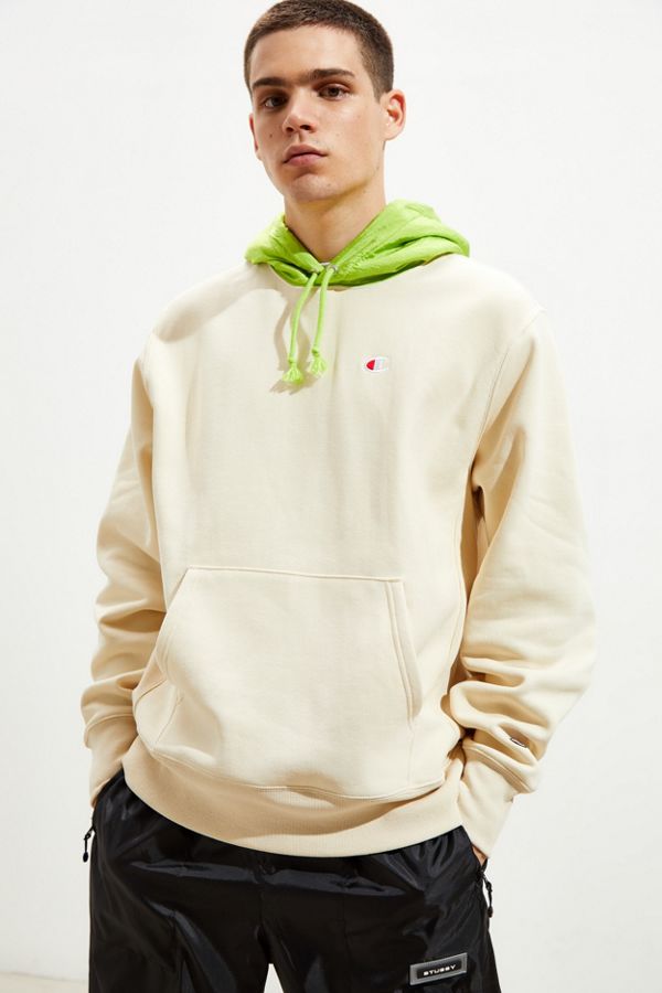 champion uo exclusive colorblock hoodie sweatshirt