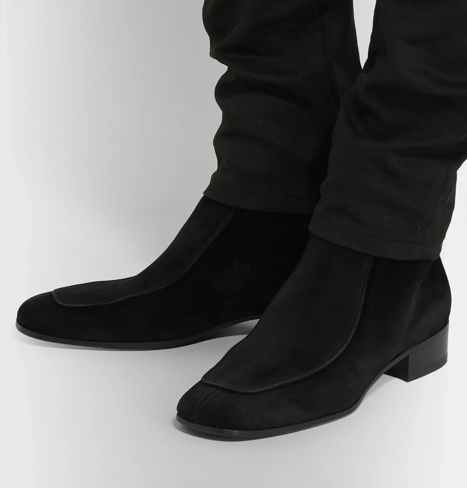 ysl miles boot