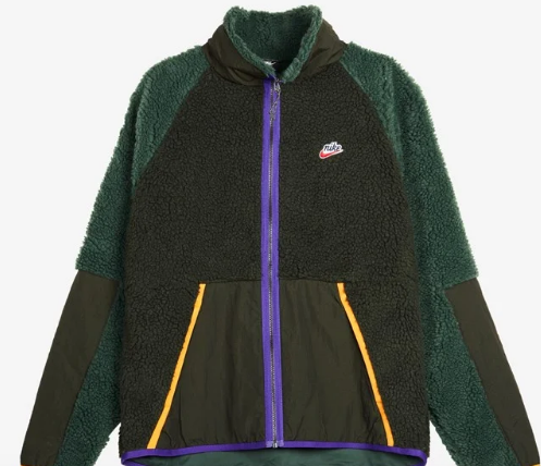 nike sportswear he winter sherpa jacket