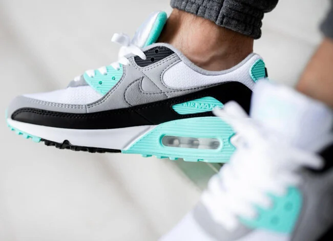 Good size options for the 'Hyper Turquoise' Nike Air Max 90 recrafted retro  are on sale for $95.97 + FREE shipping with your Nike+ account. BUY HERE: —  Deals Under Cost