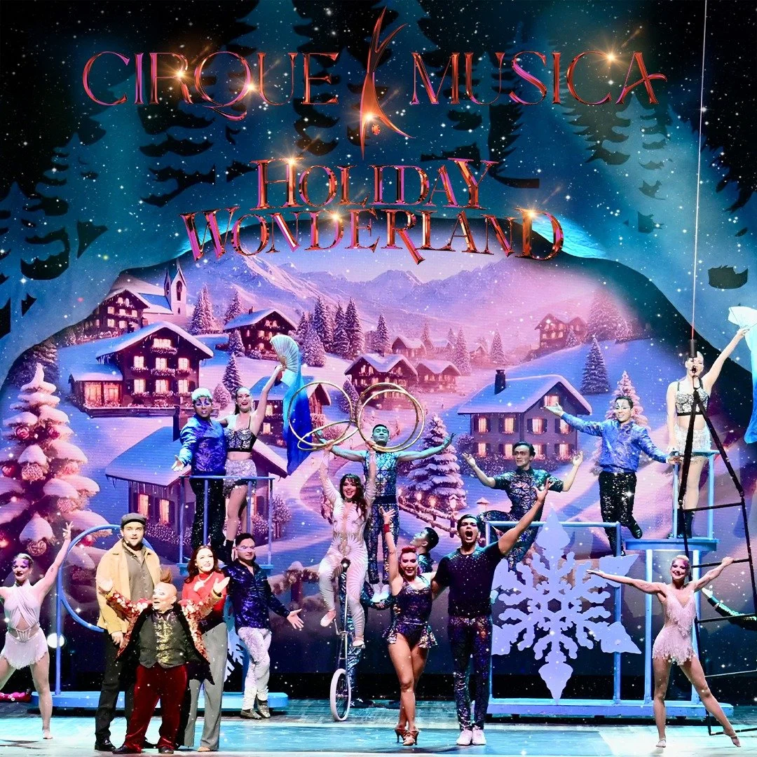 Nothing says season's greetings like Cirque Musica Holiday Wonderland! Grab your tickets today and gift yourself the gift of holiday cheer. For tour dates, visit the link in our bio. 

#cirque #cirquemusica #holidayseason #holidays #cirquemagic #holi