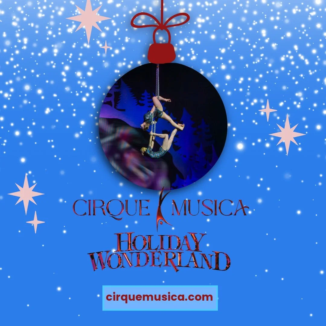 ✨ The magic of the holidays starts here! ✨ Cirque Musica Holiday Wonderland is coming to a city near you this season,  where stunning circus acts and your favorite holiday music collide for an unforgettable experience. 🎄❄️ Make sure you grab your ti
