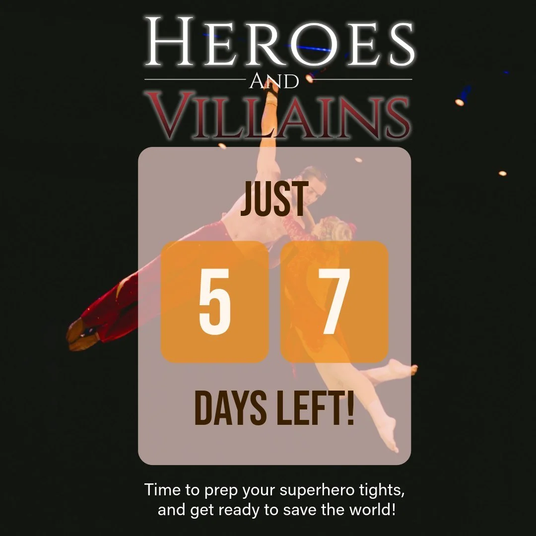 Only 57 days until Orlando experiences aerial flips, heroic feats, and villainous twists with the @orlandophilorch! Are you ready? Grab your tickets today through cirquemusica.com

#CirqueMusica #HeroesAndVillainsCirque #LivePerformance #OrlandoEvent