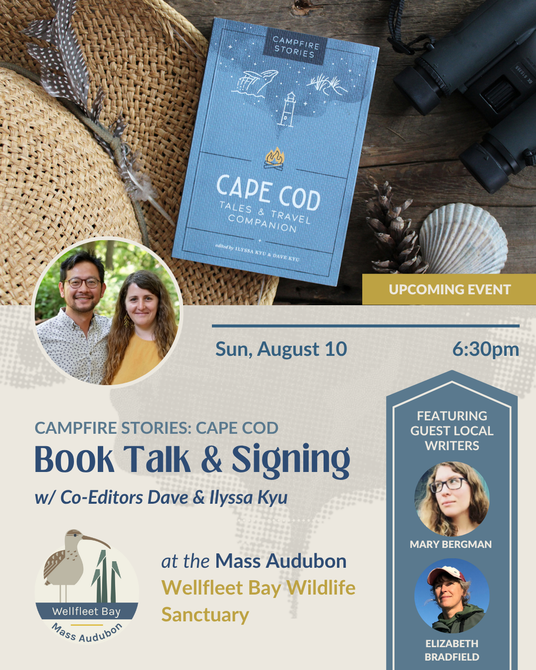 Evening of Campfire Stories @ Mass Audubon Wellfleet Bay - Wellfleet, MA
