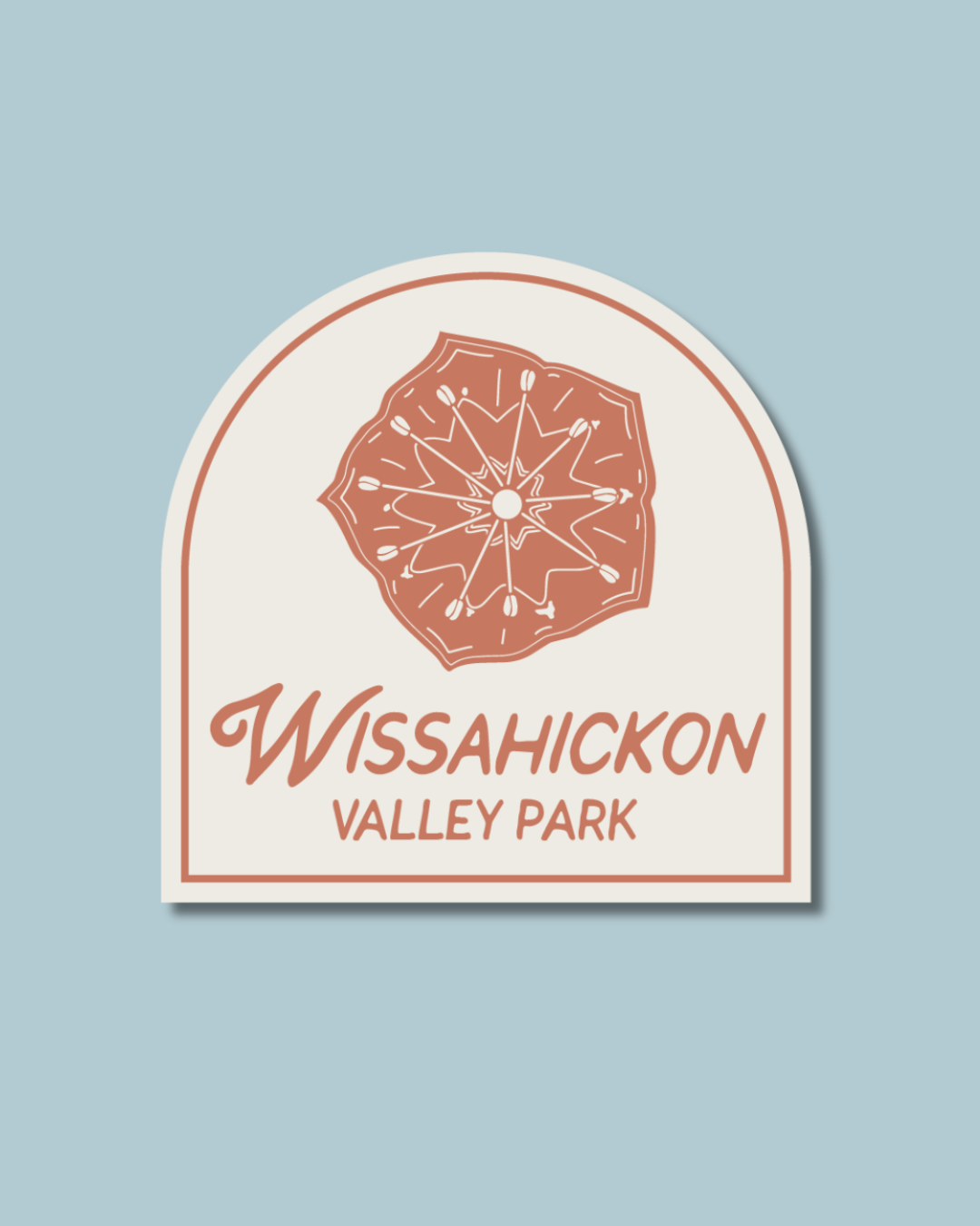 Wissahickon Sticker - Mountain Laurel